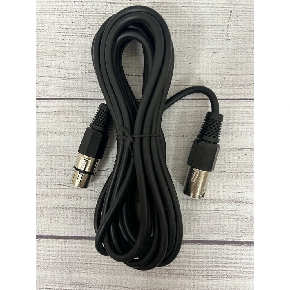10Ft 10 Foot XLR 3-Pin Male to Female Microphone Audio‎ Mic Shielded Cord Cable